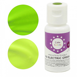 Краситель гелевый Cake Colors 162 ELECTRIC GREEN