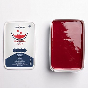 Пюре Малина Agrobar (Агробар) замороженное, 250 г