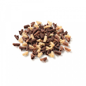 Шоколадная стружка мраморная Callebaut (50 г)